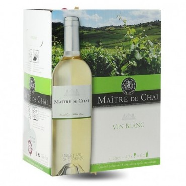 VIN BLANC DE BLANC 5L