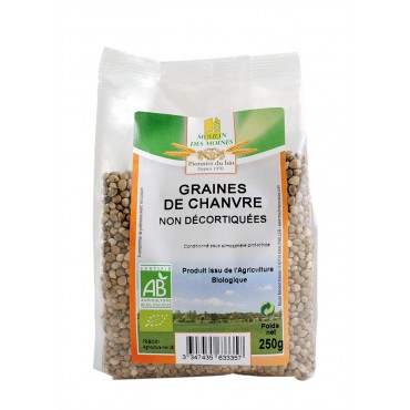 GRAINES DE CHANVRE 250G