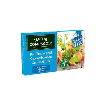 BOUILLON CUBES PAUVRE EN SEL 76G