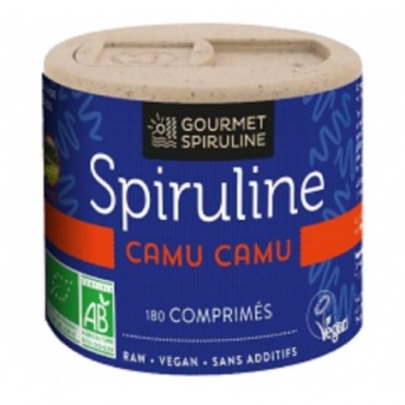 Spiruline Bio camu-camu  180 comprimes