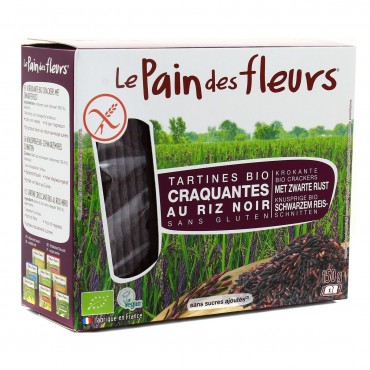 TARTINES CRAQUANTES RIZ NOIR 150G