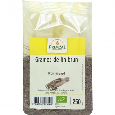 GRAINES DE LIN BRUN 250G