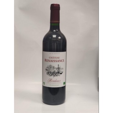 BORDEAUX ROUGE CHATEAU RENAISSANCE 2016 75CL