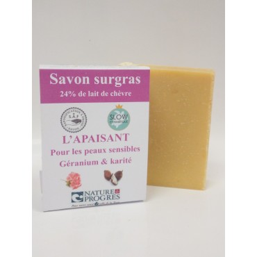 SAVON APAISANT VEGETAL 100G