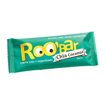 ROO'BAR CHIA ET NOIX DE COCO 50G