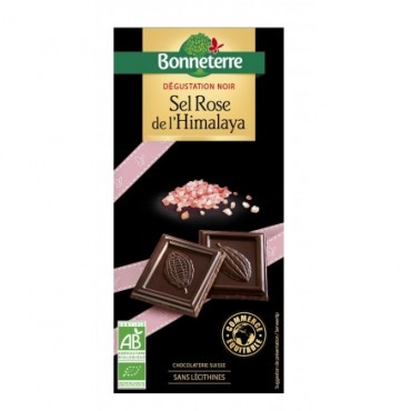 CHOCOLAT NOIR SEL DE L'HIMALAYA 80G