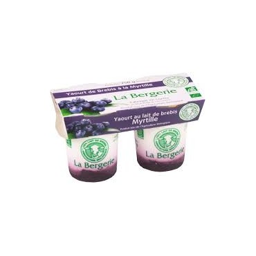 YAOURT BREBIS MYRTILLE 2X125G