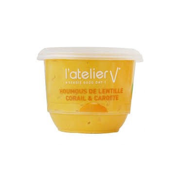 HOUMOUS LENTILLES CORAIL, CAROTTES 150G