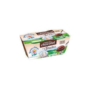 CREME DESSERT BREBIS CHOCOLAT 2X100G