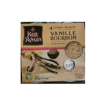 DESSERT VANILLE LAIT ENTIER 4X115G