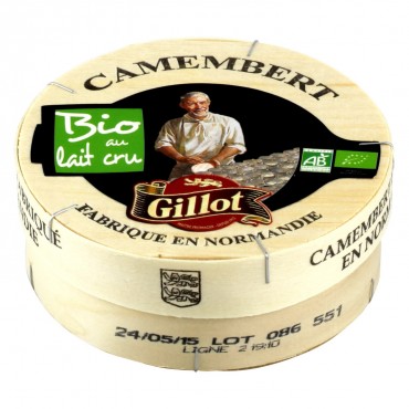 CAMEMBERT PETIT NORMAND AU LAIT CRU 250G