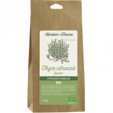 THYM CITRONNE FEUILLE 50G