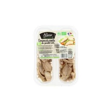 EMINCES CUITS DE POULET ROTI 2X75G (précommande)