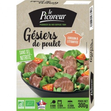 GESIERS DE POULET "CUISINES EN CONFIT" 300G