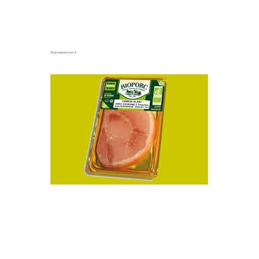 JAMBON BLANC AVEC COUENNE X2 90G