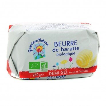 BEURRE DEMI SEL 250G