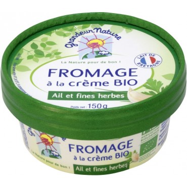 FROMAGE CREME AIL ET HERBES 150G