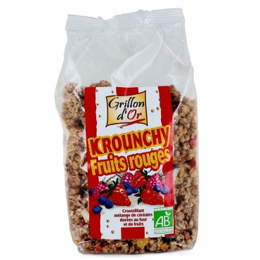 KROUNCHY FRUITS ROUGES 500G