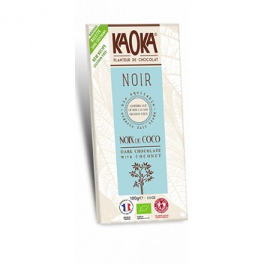 CHOCOLAT NOIR NOIX DE COCO 100G