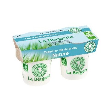 YAOURT BREBIS NATURE 2X125G