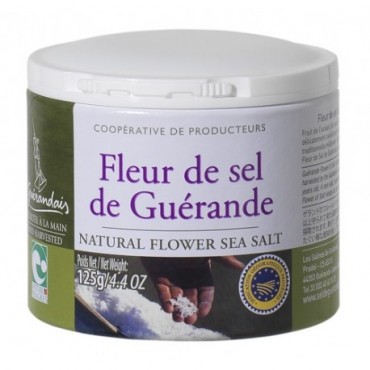 FLEUR DE SEL DE GUERANDE 125G