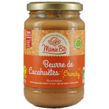 BEURRE DE CACAHUETE CRUNCHY 350G