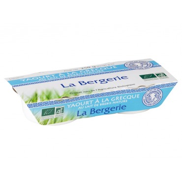 YAOURT GRECQUE BREBIS NATURE 2X125G