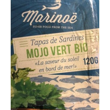 TAPAS FILET DE SARDINES SAUCE MOJO VERDE 120G