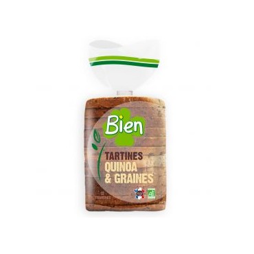 TARTINES QUINOA ET GRAINES 450G