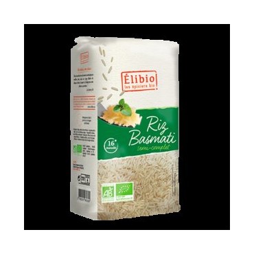 RIZ BASMATI 1/2 COMPLET 1KG