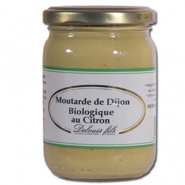 MOUTARDE DE DIJON CITRON 200G