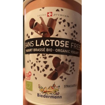 YAOURT STRACCIATELLA SANS LACTOSE 400G