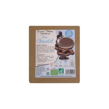 FLAN CHOCOLAT SANS SUCRE 14G