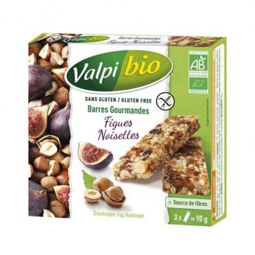 BARRE CEREALE FIGUES NOISETTES X3 90G