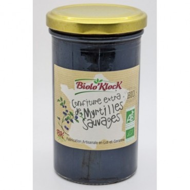 CONFITURE DE MYRTILLE 300G