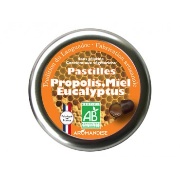 PASTILLE PROPOLIS EUCALYPTUS MIEL