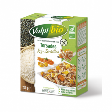 TORSADE RIZ LENTILLE 250G