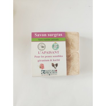 SAVON APAISANT LAIT CHEVRE 100G