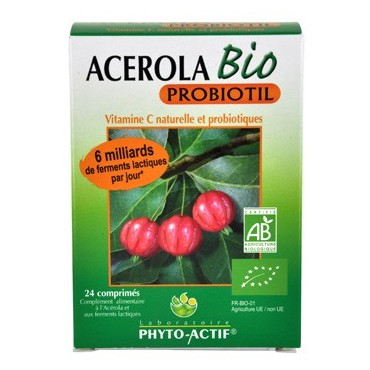 ACEROLA BIO PROBIOTIL 24CP