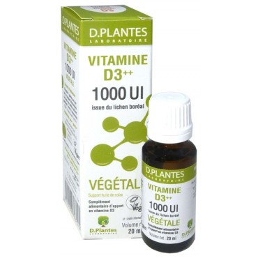 VITAMINE D3++ 1000UI VEGETALE 20ML