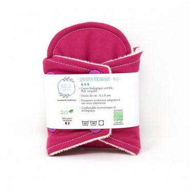 SERVIETTE NUIT PLUS LAVABLE MARCIA