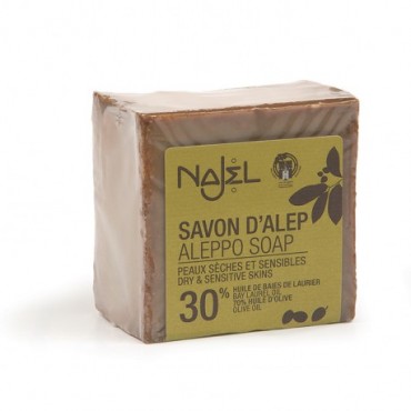 SAVON D'ALEP 30% 200G