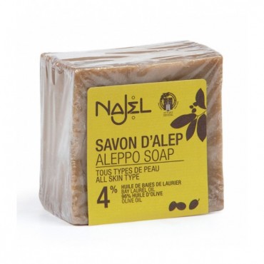 SAVON D'ALEP 4% 155G