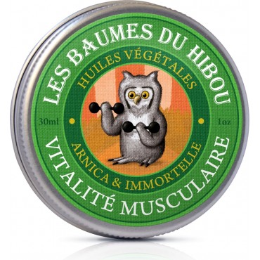 BAUME DU HIBOU VITALITE MUSCULAIRE 30ML