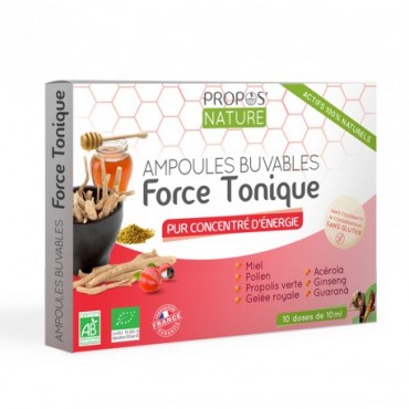 FORCE TONIQUE AMP 10X10ML