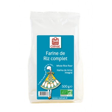 FARINE DE RIZ COMPLET 500G