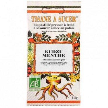 TISANE A SUCER KUDZU MENTHE 15G