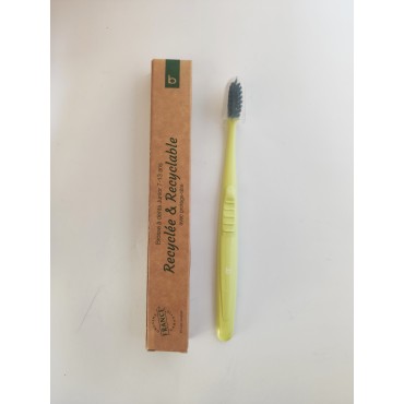 BROSSE A DENTS BAMBOU KIDS JAUNE